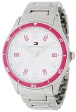 Tommy Hilfiger Women’s 1781057 Sport Bracelet with Pink Bezel and Textured White and Pink Dial Watch Reviews