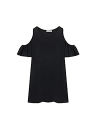 Off the Shoulder Cotton Spring Summer Mini Dress 