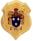 Pace Coat of Arms Plaque / Family Crest Plaque