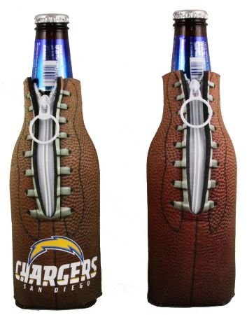 SAN DIEGO CHARGERS BOTTLE COOLIE KOOZIE COOLER COOZIE