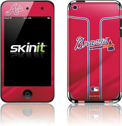 Skinit Atlanta Braves Alternate/Away Jersey Vinyl Skin for iPod Touch (4th Gen)