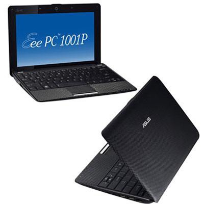 Asus Eee PC 1001P-MU17-BK 10.1-Inch Intel Atom Netbook Computer (Black)