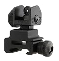 UTG Flip-up Tactical Rear Sight Complete with Dual Aiming Aperture