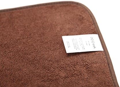 Classic Chocolate Color Small Rugs / Mats, Multi-functional As Door Mats, Kitchen Mats, Bedroom Mats, Bathroom Mats, Pet's Mats, 15 By 20 Inch