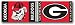 Sporting Goods : Georgia Bulldogs 2-Sided 3 Ft. X 5 Ft. Flag W/Grommetts - NCAA