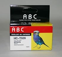 4 packs Compatible EPSON T026 black ink cartridges T026201 for Epson Stylus Photo 810, 820, 830, 925, 935 / Stylus C50, PM-730C. Item content: Total 4 packs T026201 black cartridges