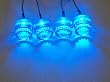 Coolerguys LED Case Feet / Acrylic Blue