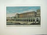 1770 HAND COLOURED PRINT VIEW ADELPHI THEATRE BUILDING