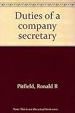 Duties of a company secretary