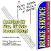 Brake Service Feather Banner Flag Kit (Flag, Pole, & Ground Mt)