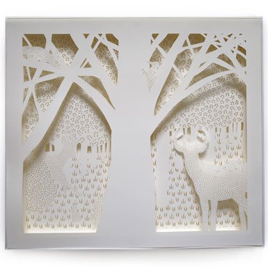 Hide and Seek Paper Sculptures by Chisato Tamabayashi||EVAEX