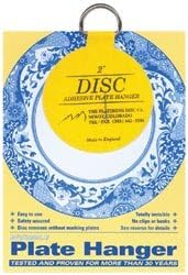 Bulk Buy: Flatirons Disc Plate Hanger 2" For Plates Up To 6" (150mm) Diameter DPH2 (6-Pack)