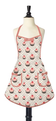 Childrens Toyshop  Kitchen & Housewares : Jessie Steele Audrey Children's Bib Apron, Cupcakes