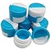 HSZ 50 pcs Silicone Oil Wax Concentrate Container Nonstick Storage Jar Vial Screw Top
