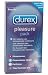 Durex Pleasure Pack, Kondomsortiment stimulierend inkl. Gratis Durex Play Massage 2in1