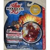 Bakugan Battle Brawlers Booster Pack B2 BAKUPEARL Series RED Dragonoid