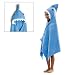 Avon Shark Towel Bath Beach Camp Hood Kids Blue Boy Girl Toddler Serviette De Bain a Capuchon Requin