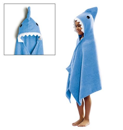 Avon Shark Towel Bath Capuchon Requin