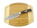 J.A. Henckels Twin Four Star II 2-Piece Santoku Bamboo Board Set