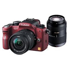 Panasonic デジタル一眼カメラ LUMIX (ルミックス) G1 Wレンズキット コンフォートレッド DMC-G1W-R