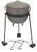 Bayou Classic CI-7411 4-Gallon Cast Iron Stew Pot with Stand