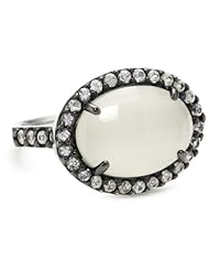 Jill Alberts Gemstone and White Sapphire Ring