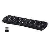 Rii K24 2.4G Mini Wireless Air Mouse Keyboard for Samsung Lg Smart TV / Google Android TV / HTPC / PC / Windows 7/ Windows 8/ Li