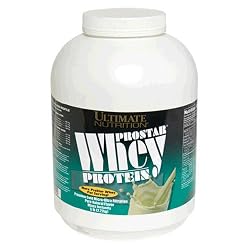 Ultimate Nutrition ProStar Whey Protein, Pure Natural Flavor, 5.28-Pound Tub