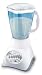Oster 6819 14-Speed Blender with 5-Cup Blue Chill Glass Freezer Jar, White