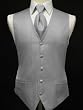 Venetian Tuxedo Vest with Matching Windsor Band Tie - Many Colors to Choose From!