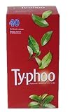 Typhoo Black Tea Box 40 tea bags