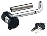 Master Lock 2866DATSC Swivel Head Receiver Lock, Chrome