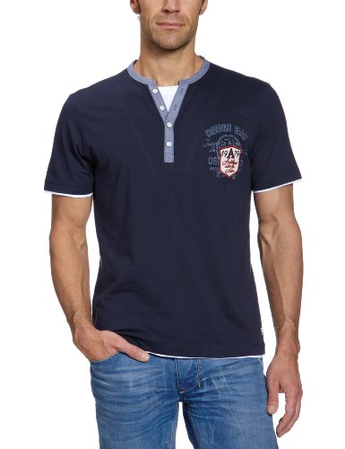 LERROS Herren T-Shirt 2253990, Gr. 54 (XL), Blau (navy 483) Preisvergleich