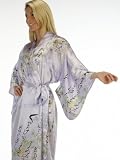 Ladies Silk Kimono 'Summer Story' - Lilac