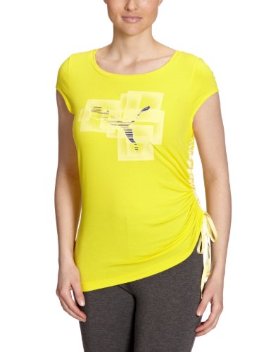 PUMA Damen T-Shirt Move Graphic, buttercup, XL, 507687 03 Preisvergleich