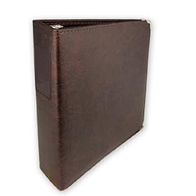 Keeping Memories Alive 3 Ring Memory Albums - 8.5 x 11 - Walnut