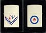 Eddie Vedder Pearl Jam 2008 08 April Fools Into the Wild Tour Limited Edition Stars Cream White Zippo Lighter