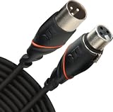 Monster Cable Standard 100 Microphone Cable S100-M-50 - Microphone cable - 3 pin XLR (M) - 3 pin XLR (M) - 50 ft - shielded