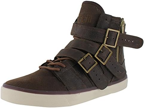 Radii Straight Jacket Vulc Men's Hightop Sneakers Shoes Brown Size 10