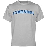 NCAA UC Santa Barbara Gauchos Basic Arch T-Shirt - Ash