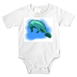 Onesie with cow, manatee, sea, mammal