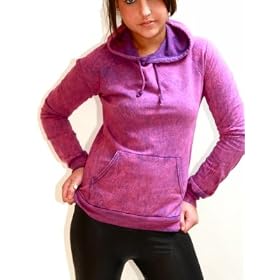 Buy American Apparel 5495AW Acid Wash Pullover Hoody Limited Edition by American Apparel