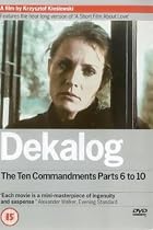 Dekalog - The Ten Commandments - Parts 6-10 [DVD] [1988]