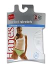 Womens Hanes 2 Pair Perfect Panty Opaque Hi-Cut Briefs