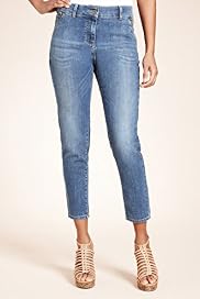 7/8 Zip Denim Jeggings