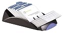 Rolodex Black Business Card Tray, 200 2-5/8 Inches x 4 Inches Card Capacity (67261)