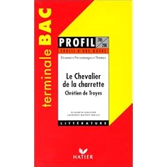 Profil d'une oeuvre : Le chevalier de la charrette, Chr�tien de Troyes
