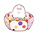 Justmysport Ball Play Pool Ball Play Tent 47.24Inch Playpen Ball Pit Pool Indoor and Outdoor with Basket