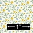 1:24 Scale He Loves Me Blue Dollhouse Wallpaper