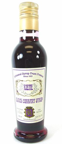 3 bottles of Black Currant blackcurrant All Natural Rieme French syrup beet sugar-8.47 fl... by Rieme